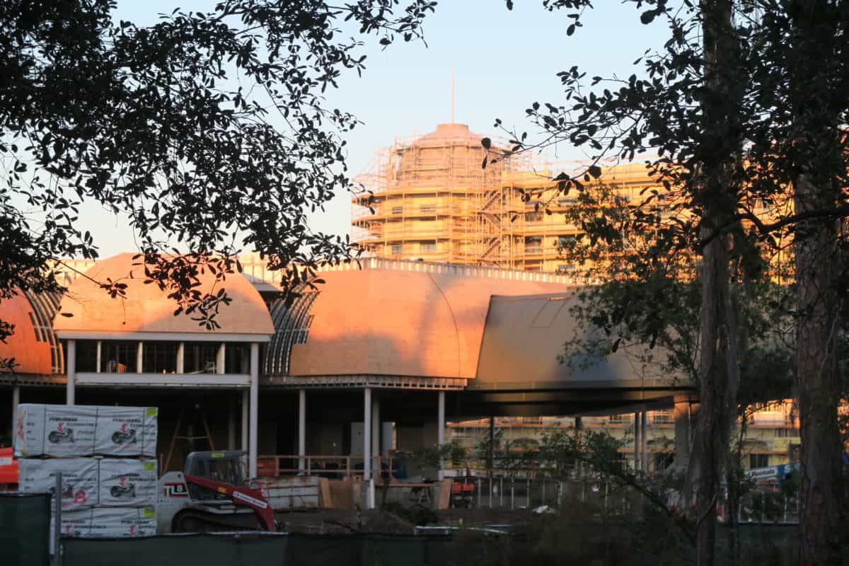 riviera resort skyliner station construction