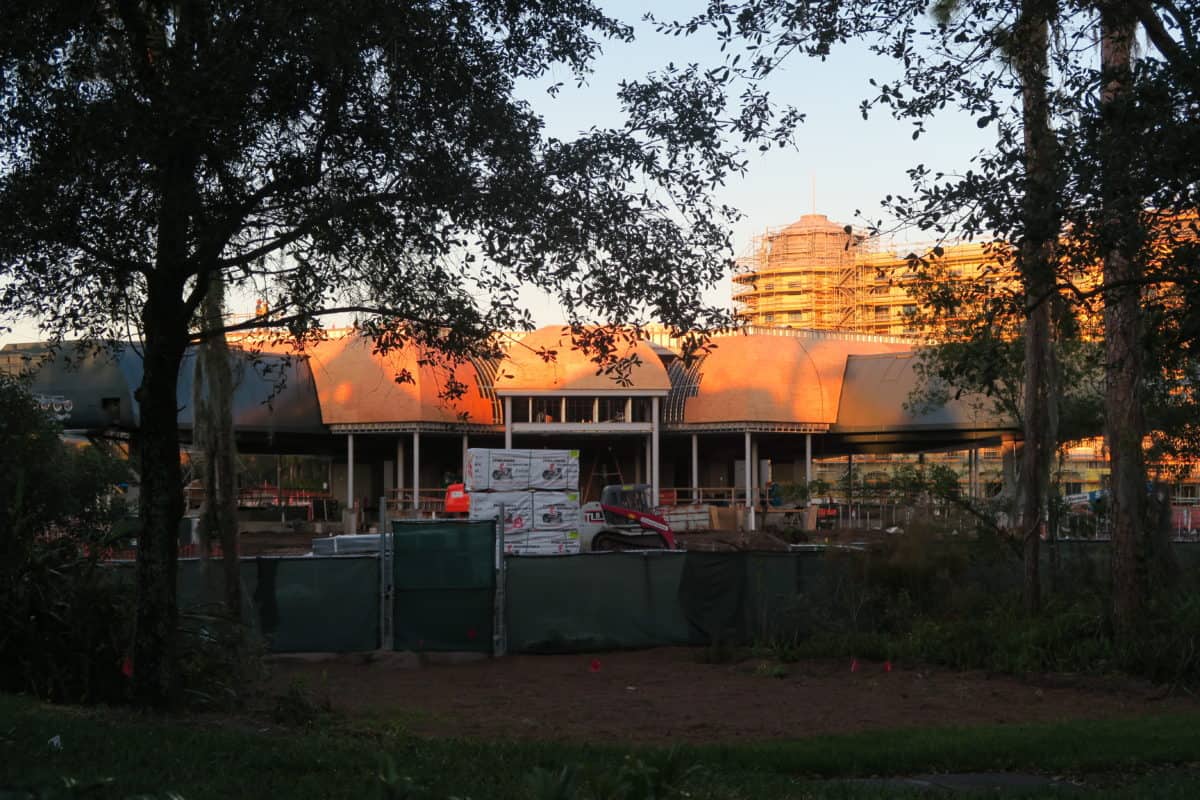 riviera resort skyliner station construction