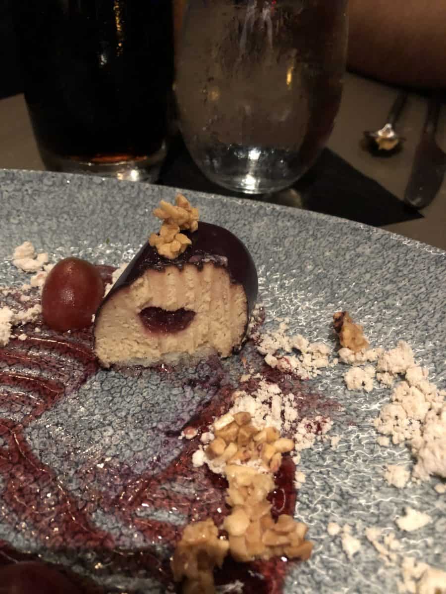 Ale & Compass Disney's Yacht Club Resort Peanut Butter and Jelly Dessert Parker Rolls Walt Disney World