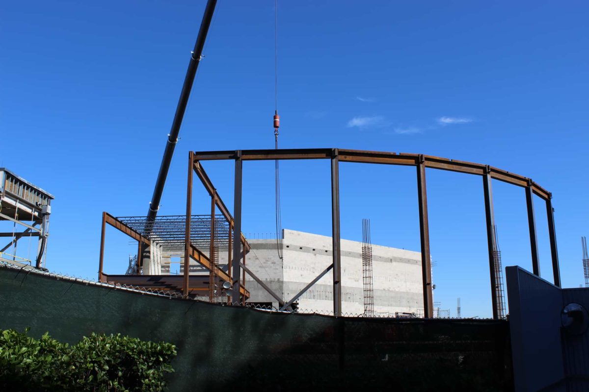 Epcot Space Restaurant Construction