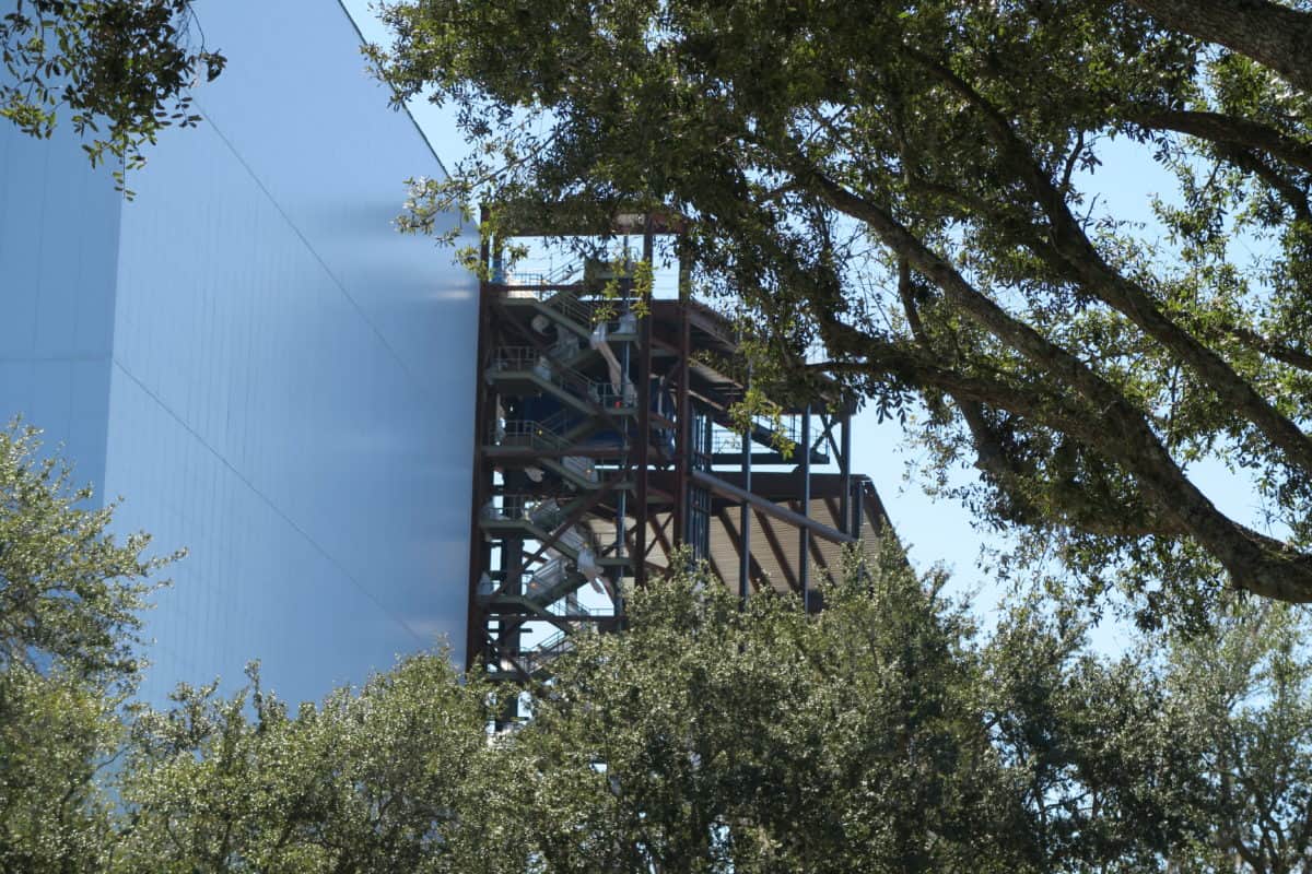 Epcot Guardians of the Galaxy Roller Coaster Construction Update