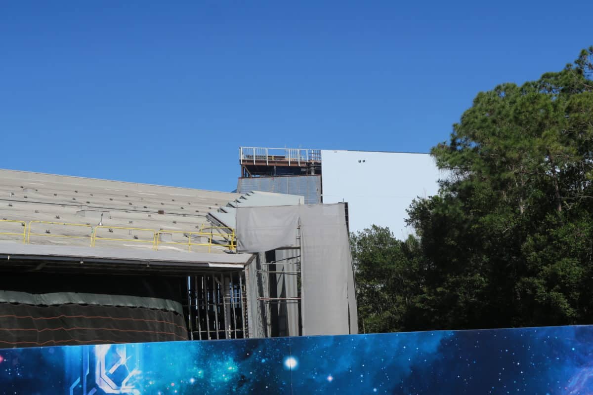 Epcot Guardians of the Galaxy Roller Coaster Construction Update