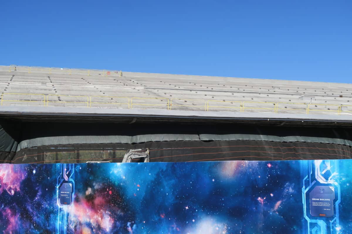Epcot Guardians of the Galaxy Roller Coaster Construction Update