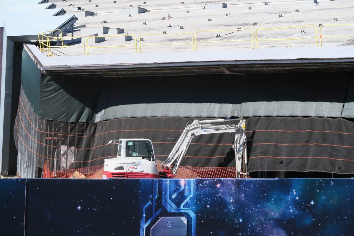 Epcot Guardians of the Galaxy Roller Coaster Construction Update
