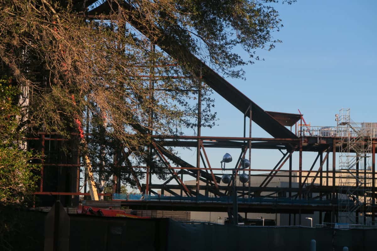 Epcot Guardians of the Galaxy Roller Coaster Construction Update