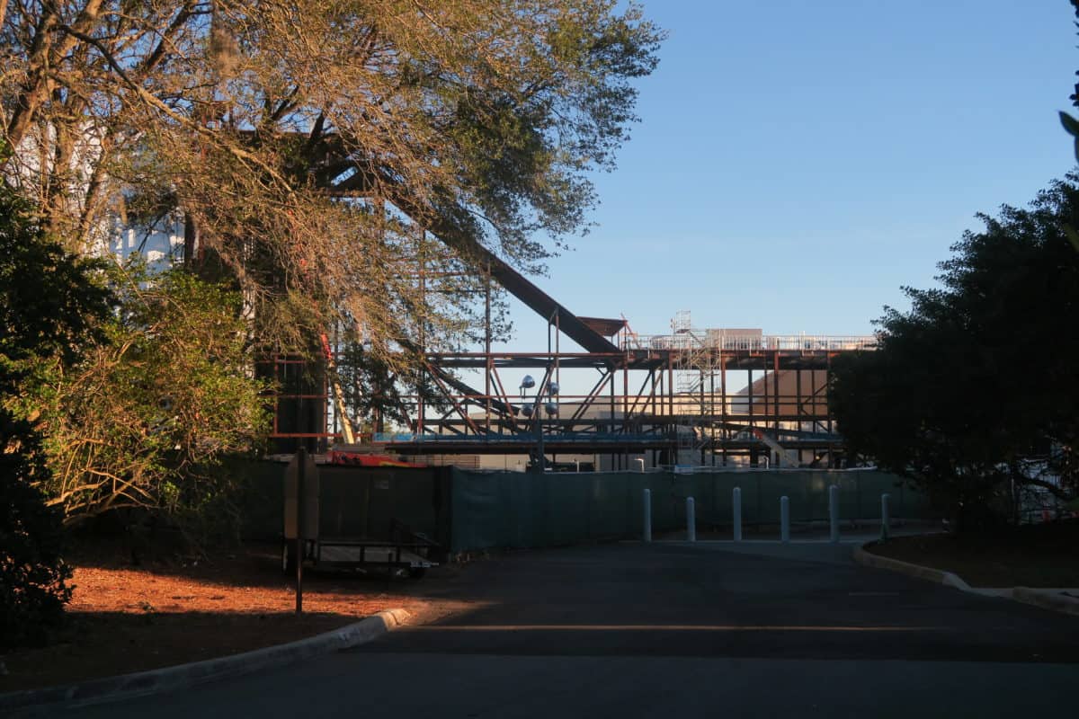 Epcot Guardians of the Galaxy Roller Coaster Construction Update