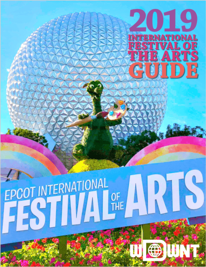 2019 epcot festival of the arts pdf guide free walt disney world