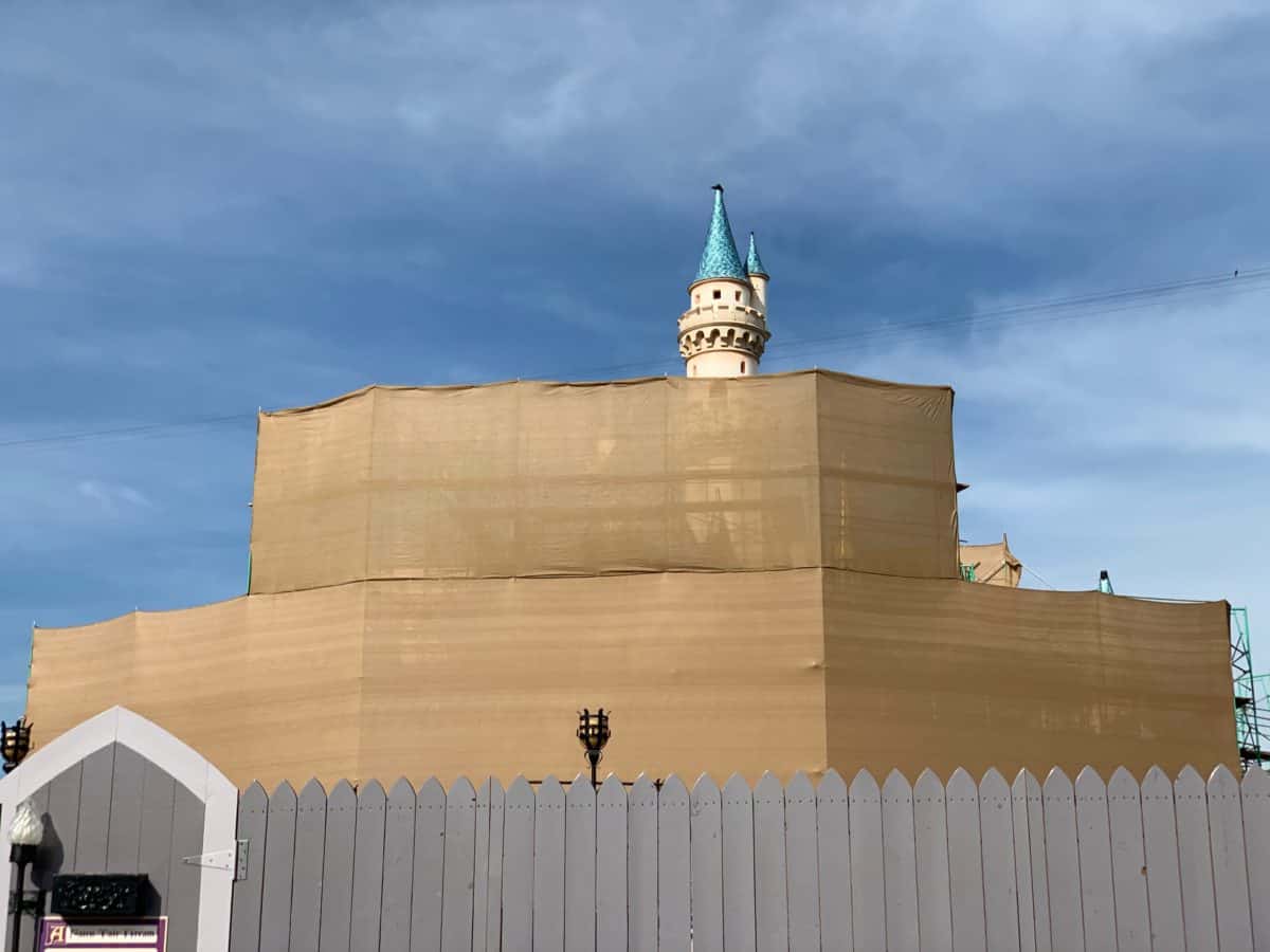 Sleeping Beauty Castle Refurbishment Disneyland Resort