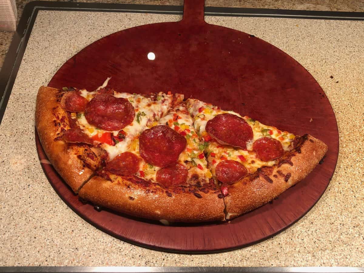 Boardwalk Pizza and Pasta Spectacular Mickey Pizza - Get Your Ears On Celebration at Disney California Adventure