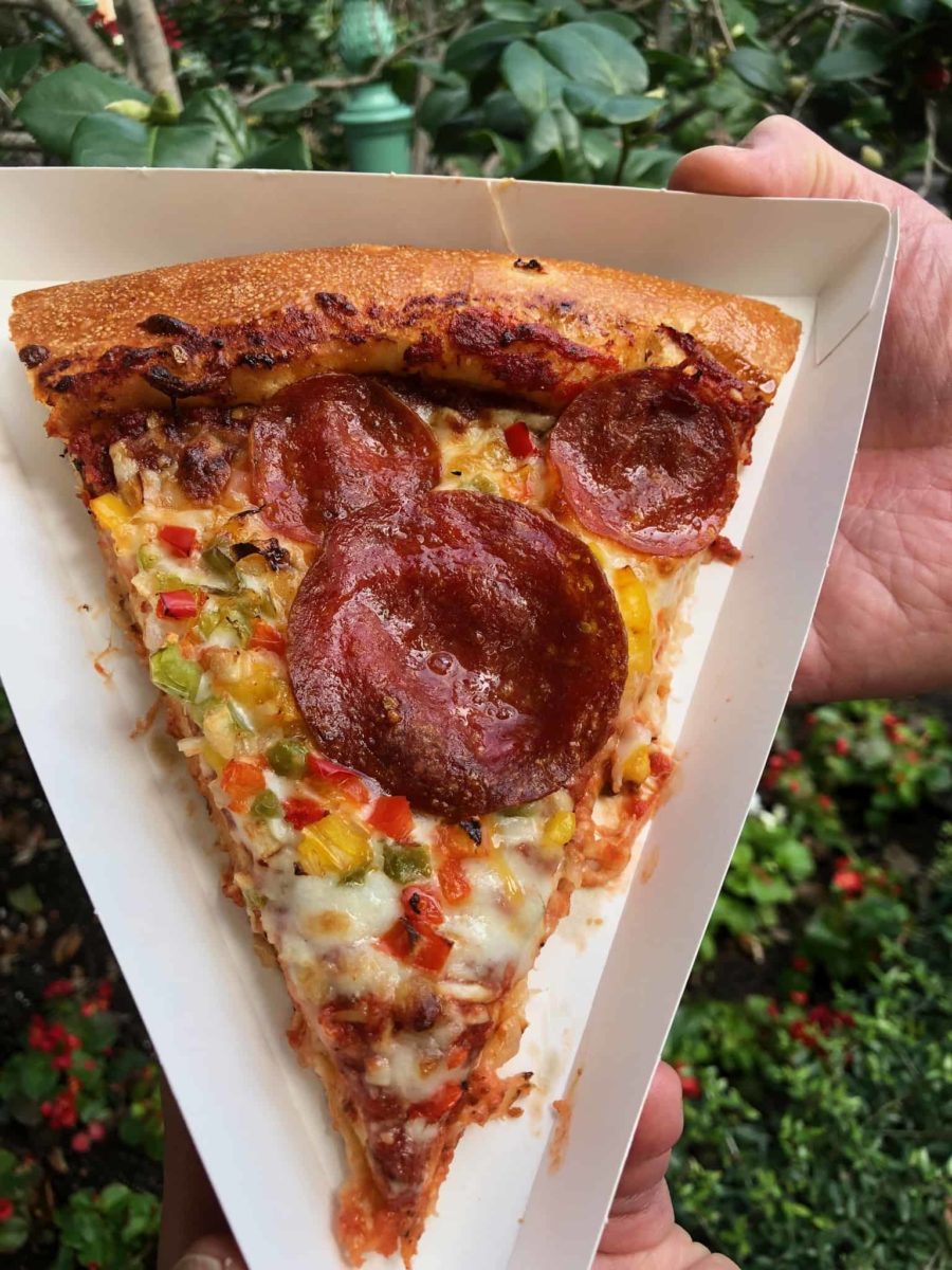 Boardwalk Pizza and Pasta Spectacular Mickey Pizza - Get Your Ears On Celebration at Disney California Adventure