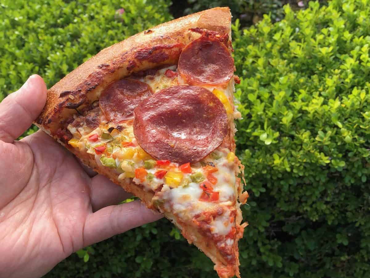Boardwalk Pizza and Pasta Spectacular Mickey Pizza - Get Your Ears On Celebration at Disney California Adventure