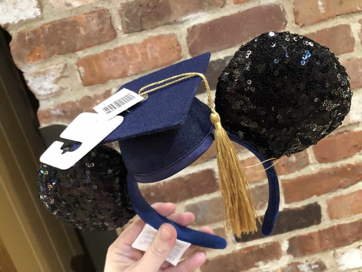 Graduation Cap Mickey Ear Headband disney springs 