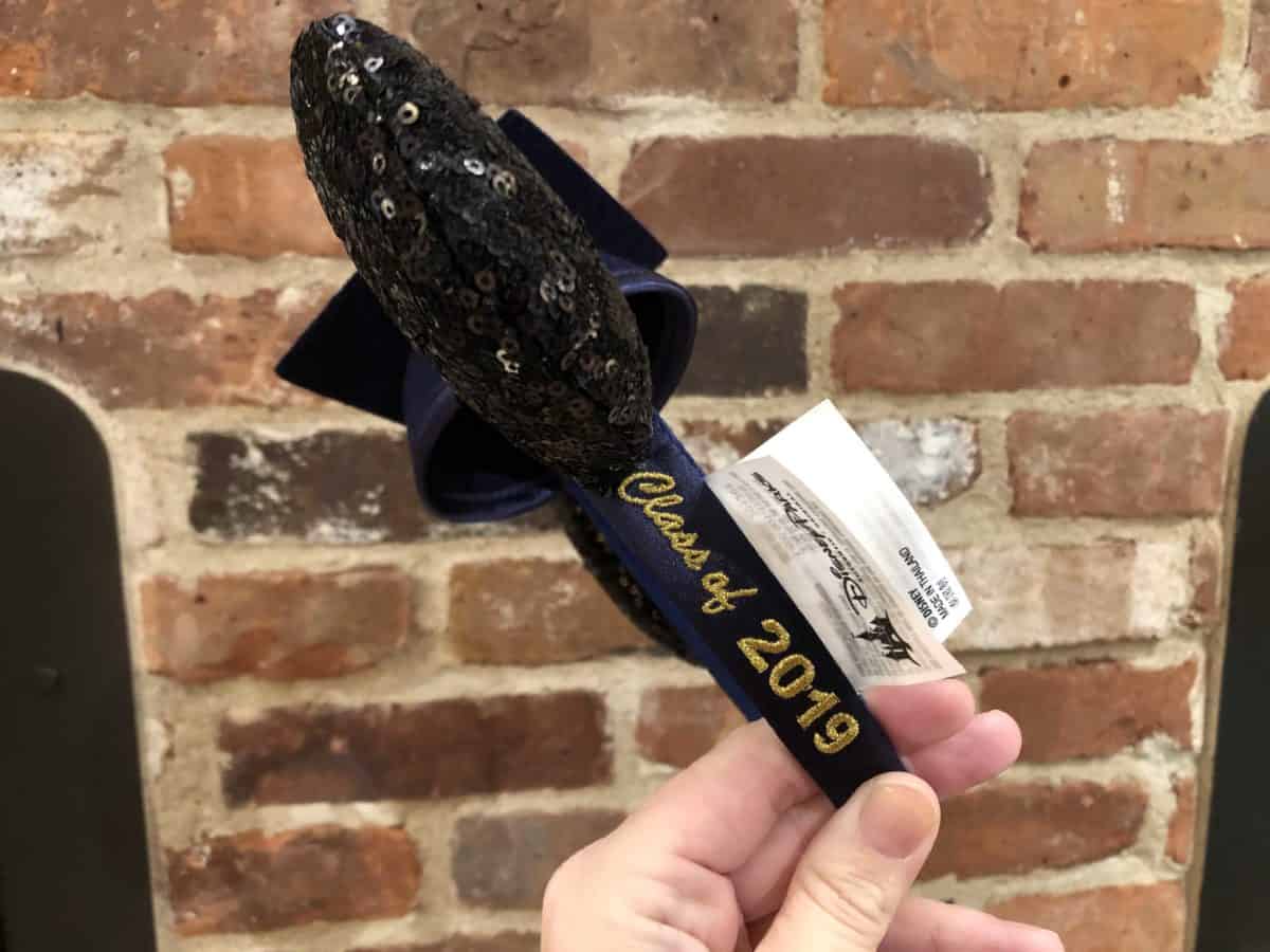 Graduation Cap Mickey Ear Headband disney springs 