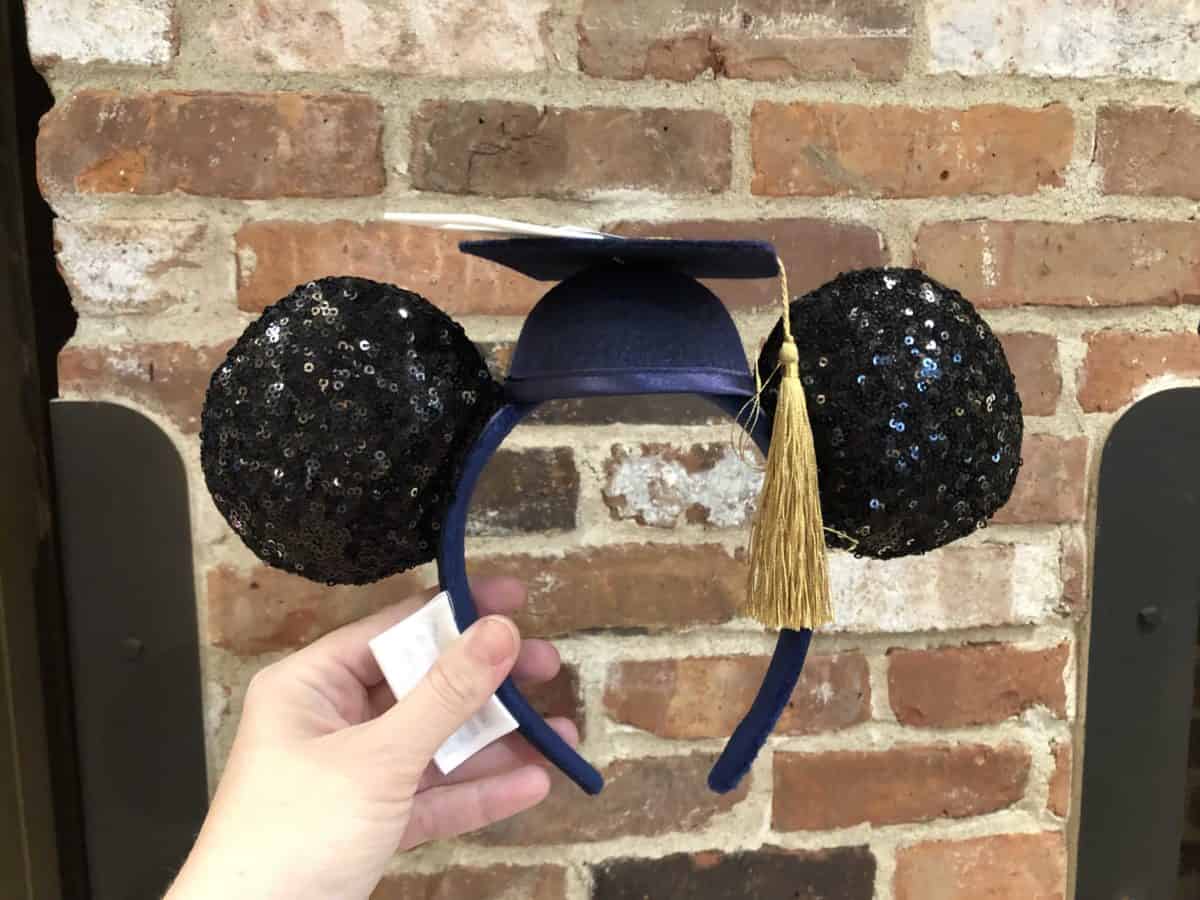 Graduation Cap Mickey Ear Headband disney springs 