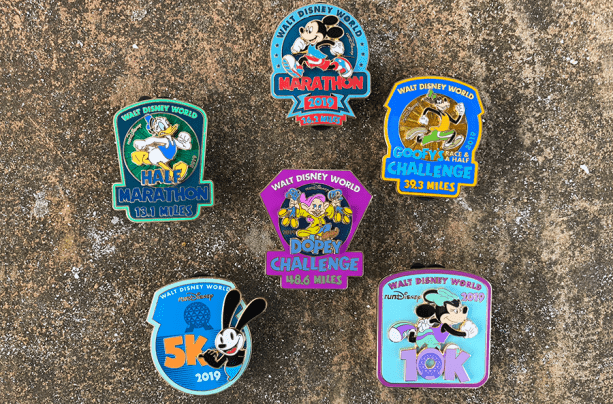 rundisney marathon weekend 2019 pins