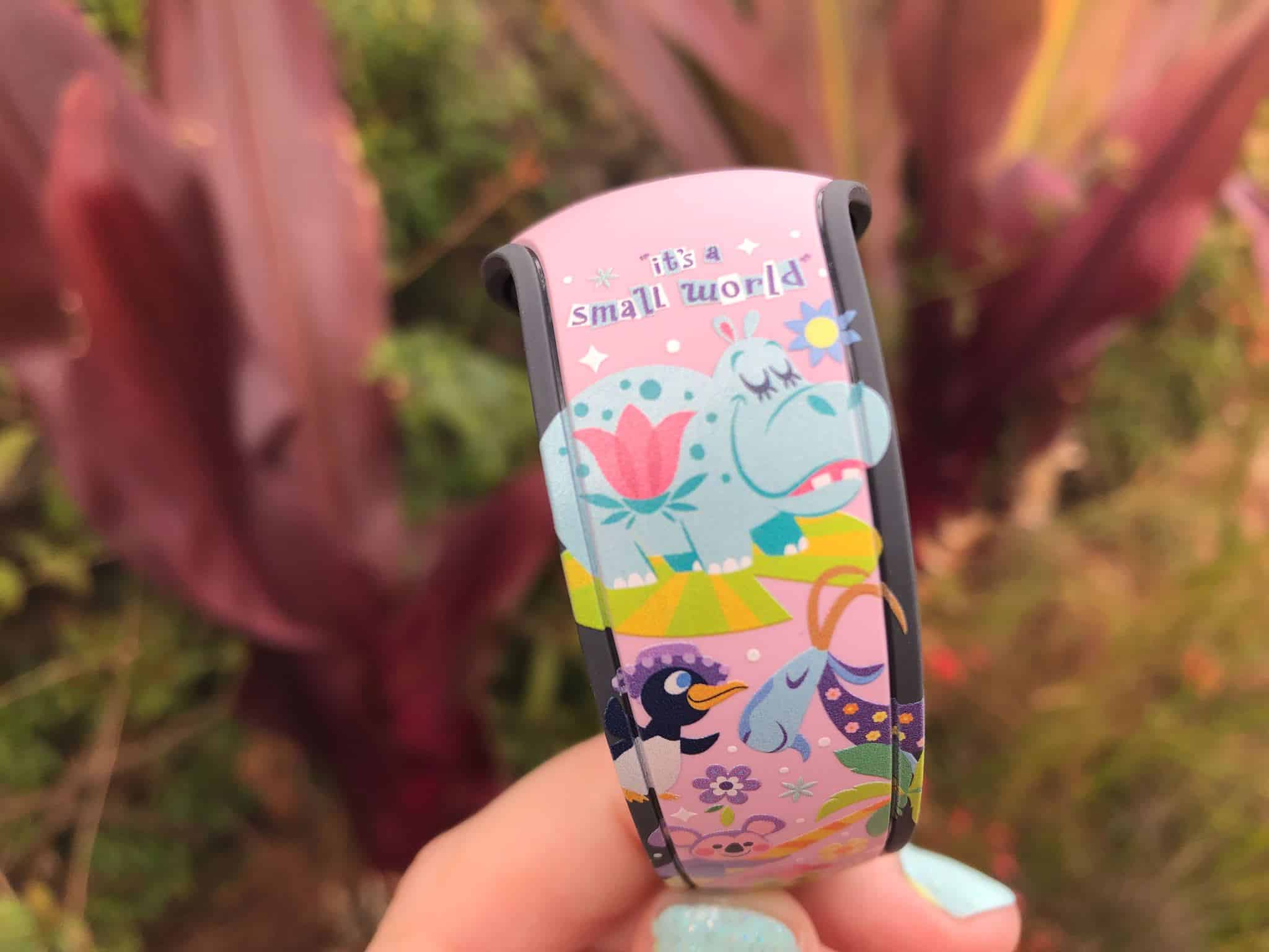 it's a small world magicband mary blair animal kingdom walt disney world
