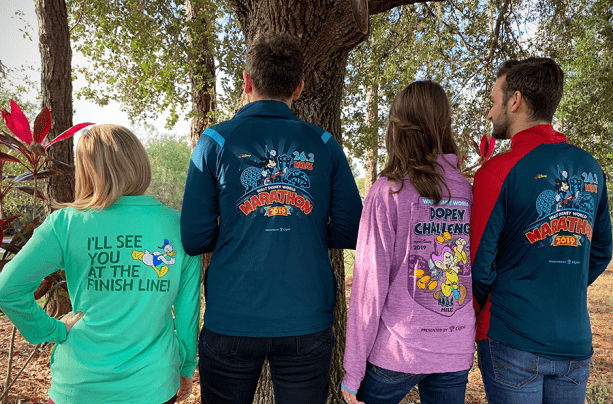 rundisney marathon weekend 2019 t-shirts back