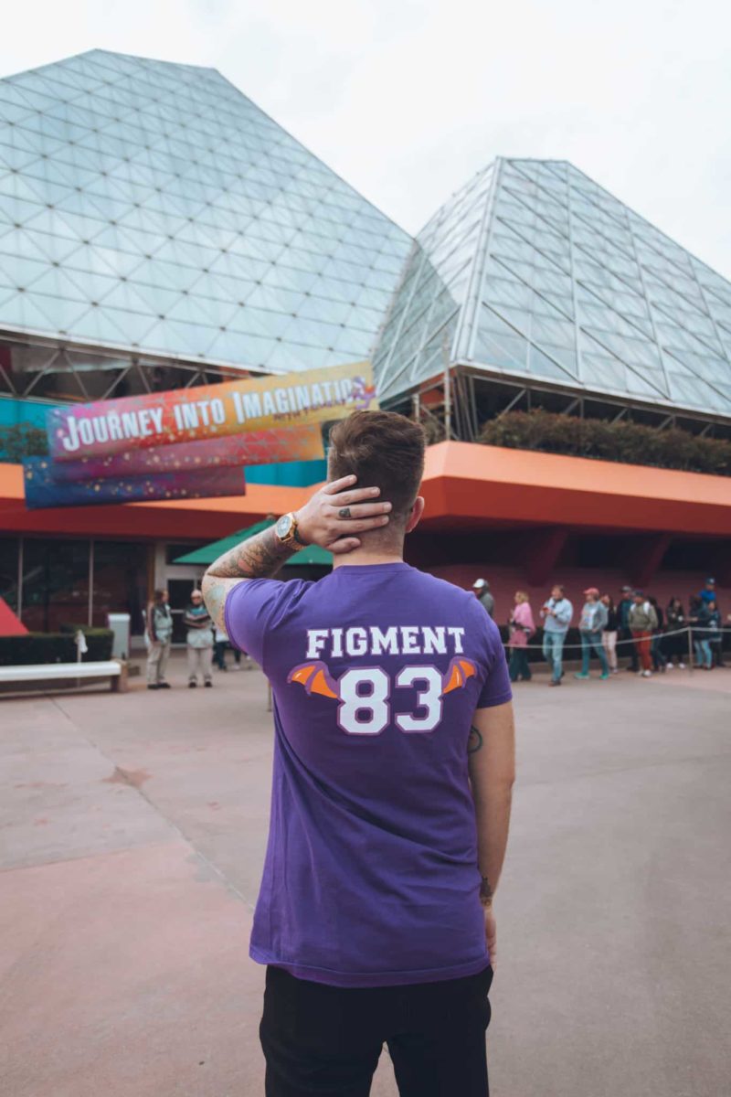 he lost bros wdwnt collab figment spirit tee