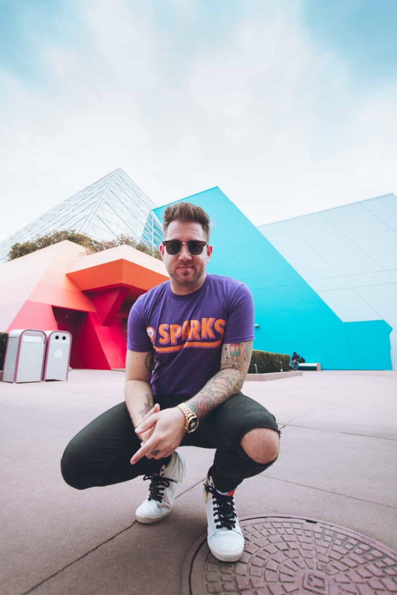 he lost bros wdwnt collab figment spirit tee