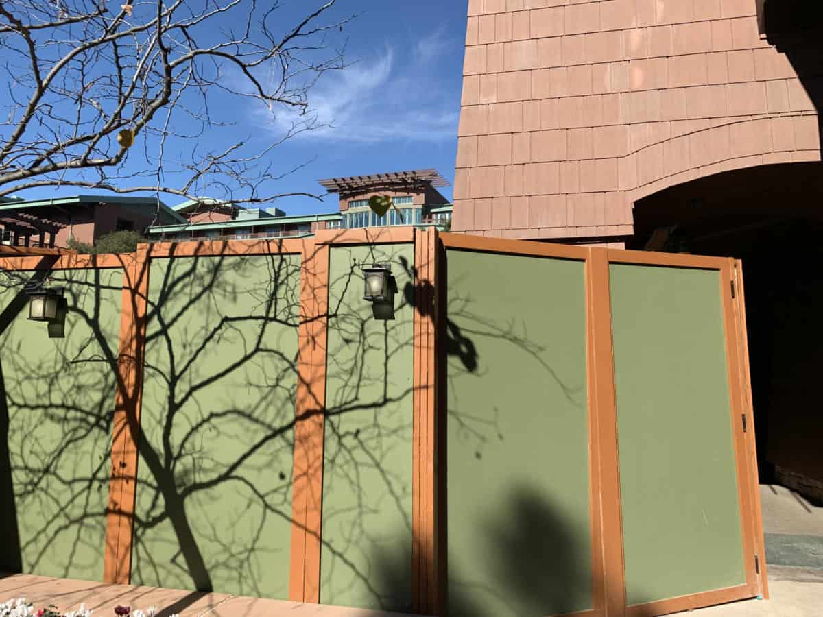 disney's grand californian hotel and spa white water snacks and pool bar construction