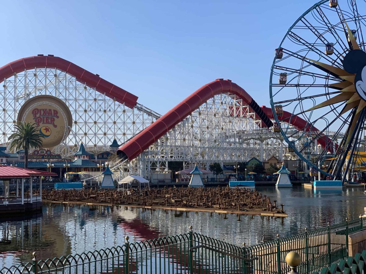 disney california adventure construction