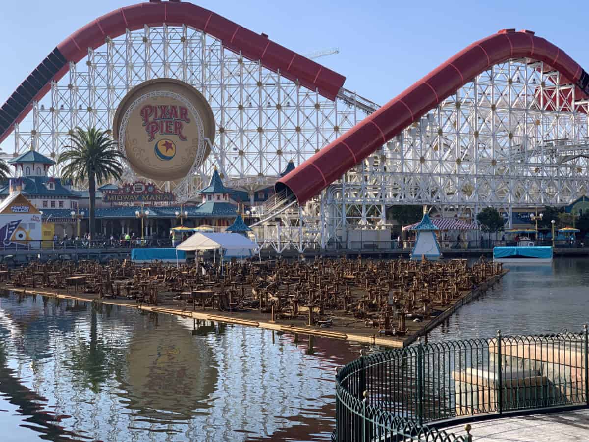 disney california adventure construction