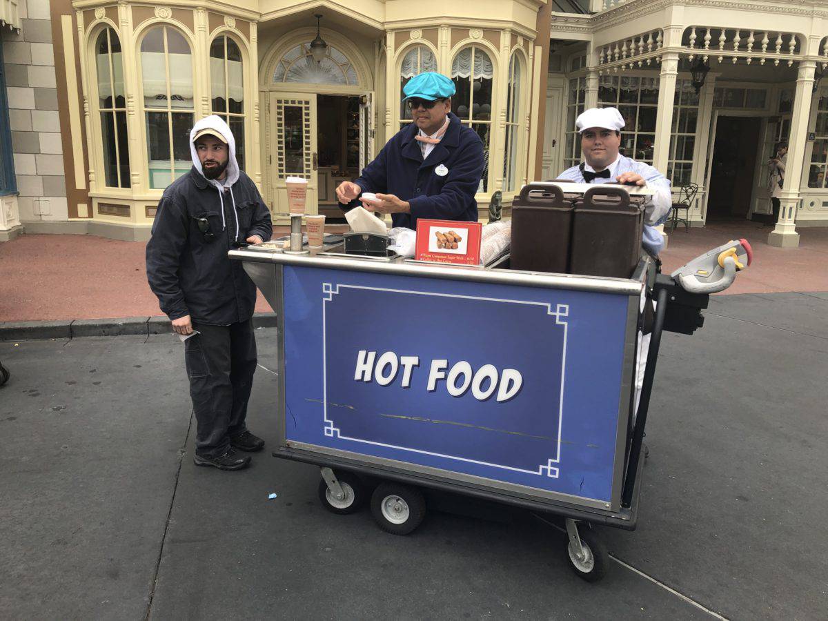 Main Street coffee cart