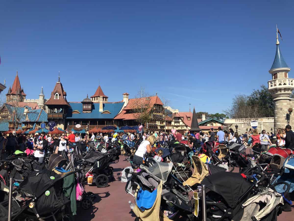 Fantasyland crowds
