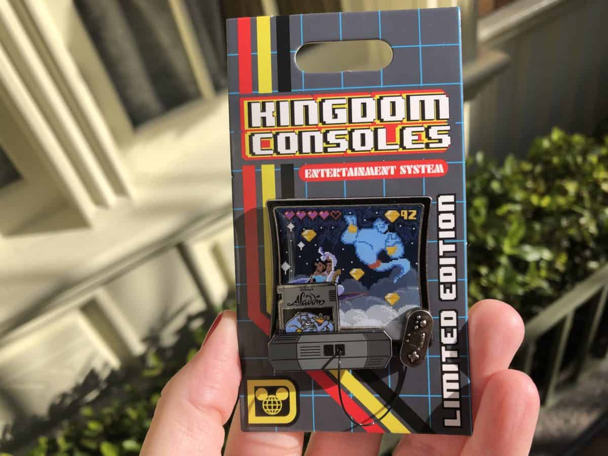 Kingdom consoles pin aladdin