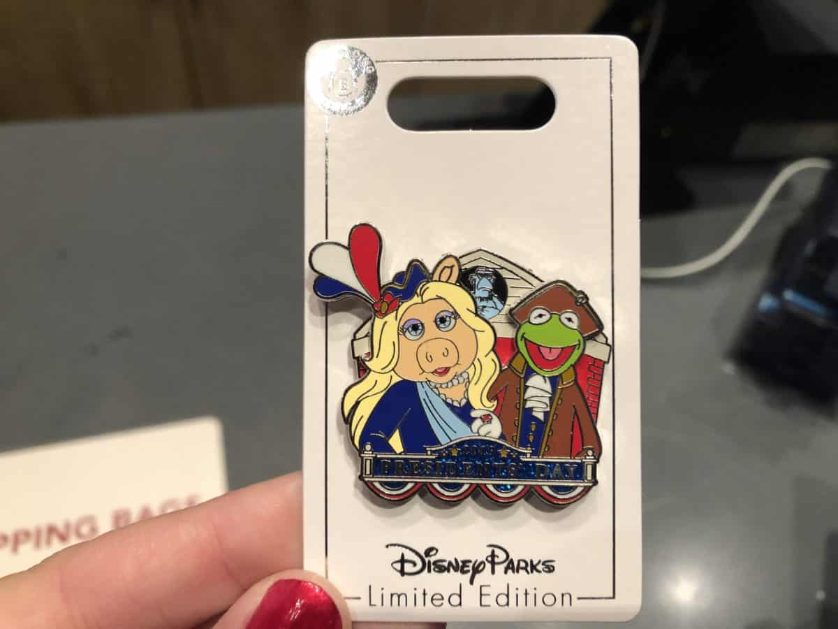 Muppets Presidents&rsquo; Day pin