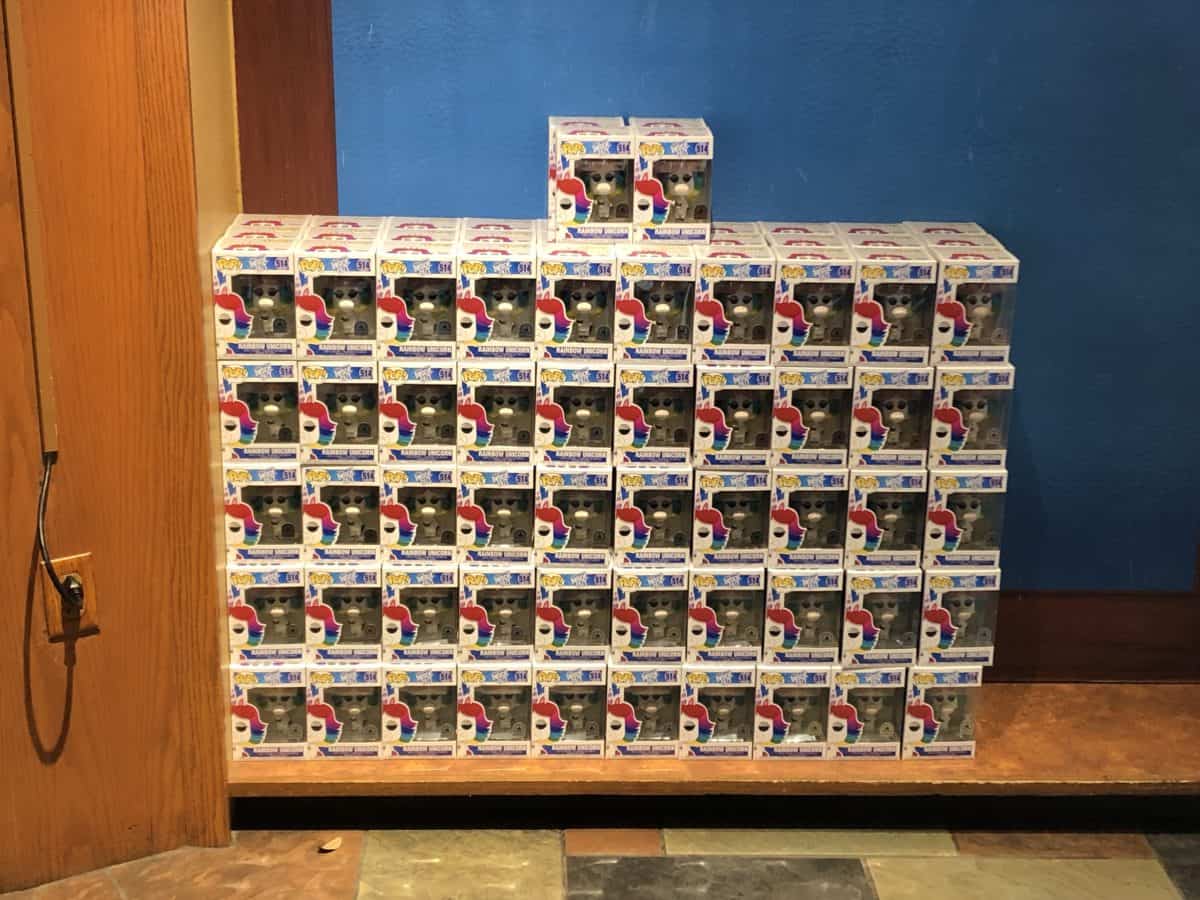 Rainbow unicorn funko pop