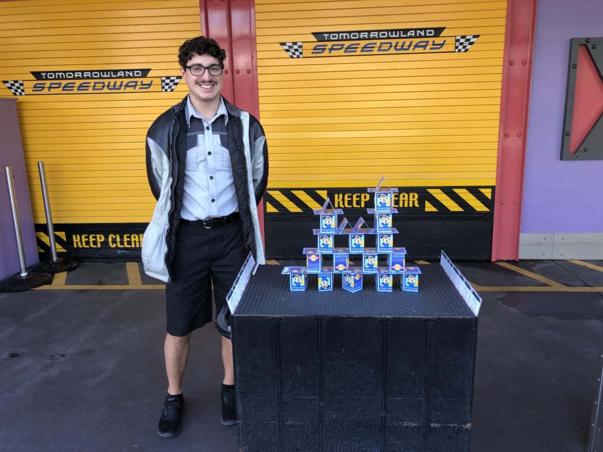 Tomorrowland Speedway cast member