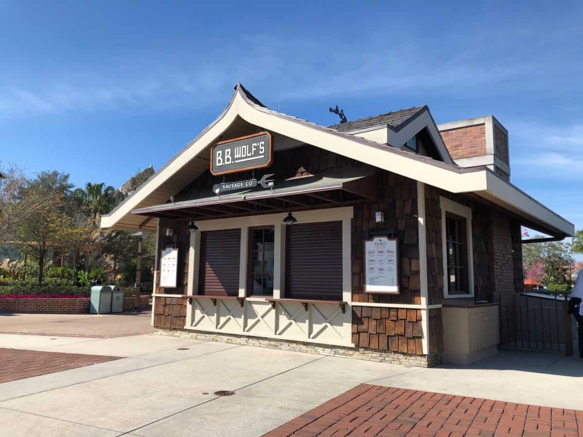 bb wolfs new menu disney springs hot dogs bratwurst