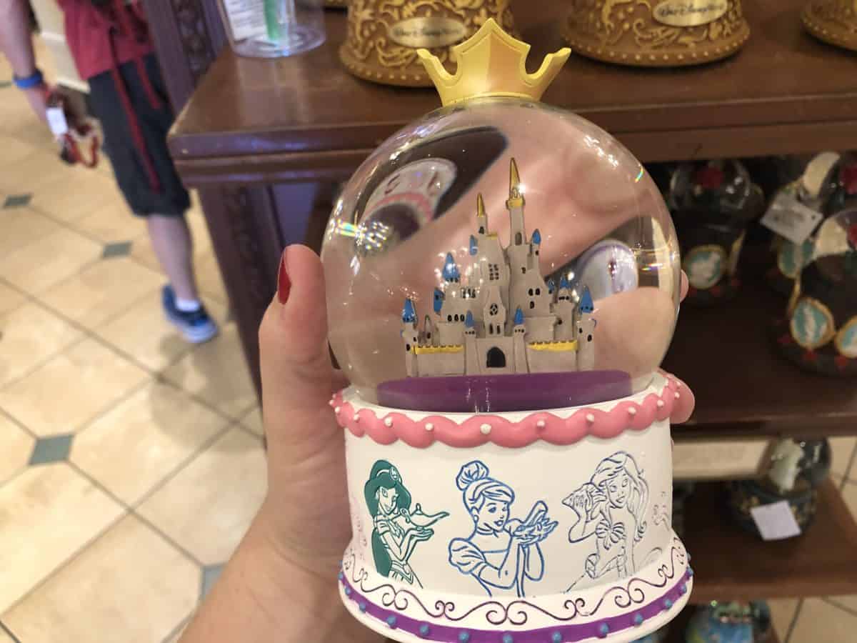 Princess snow globe
