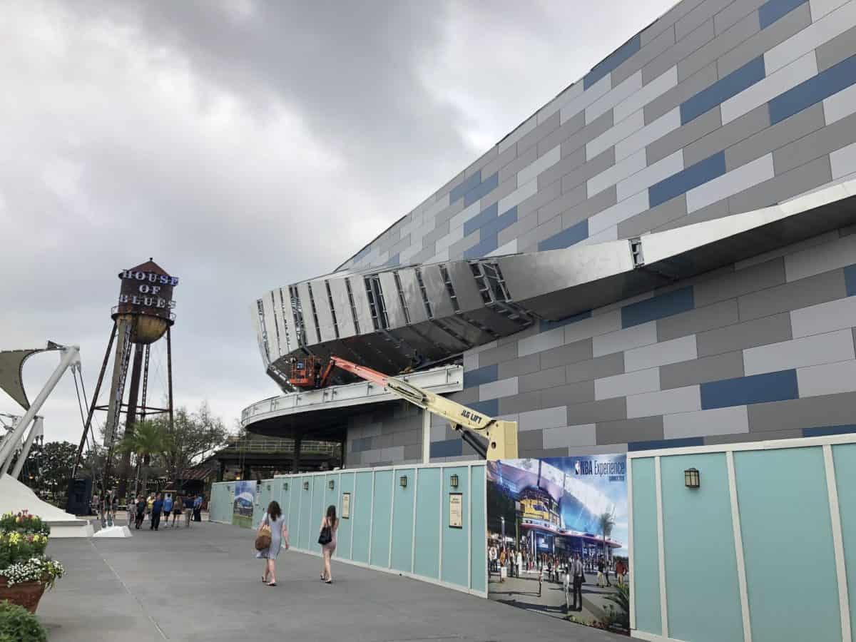 NBA Experience Construction