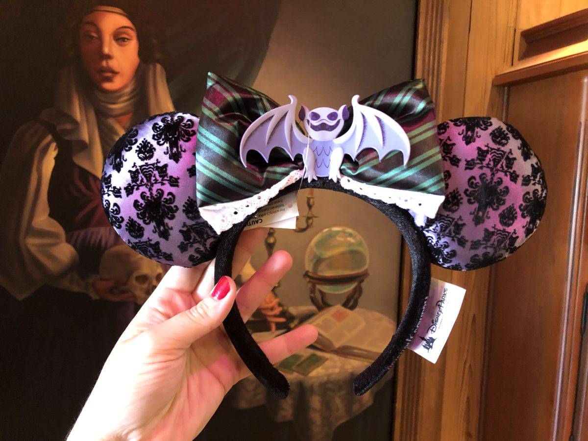 Haunted mansion bat bow ears