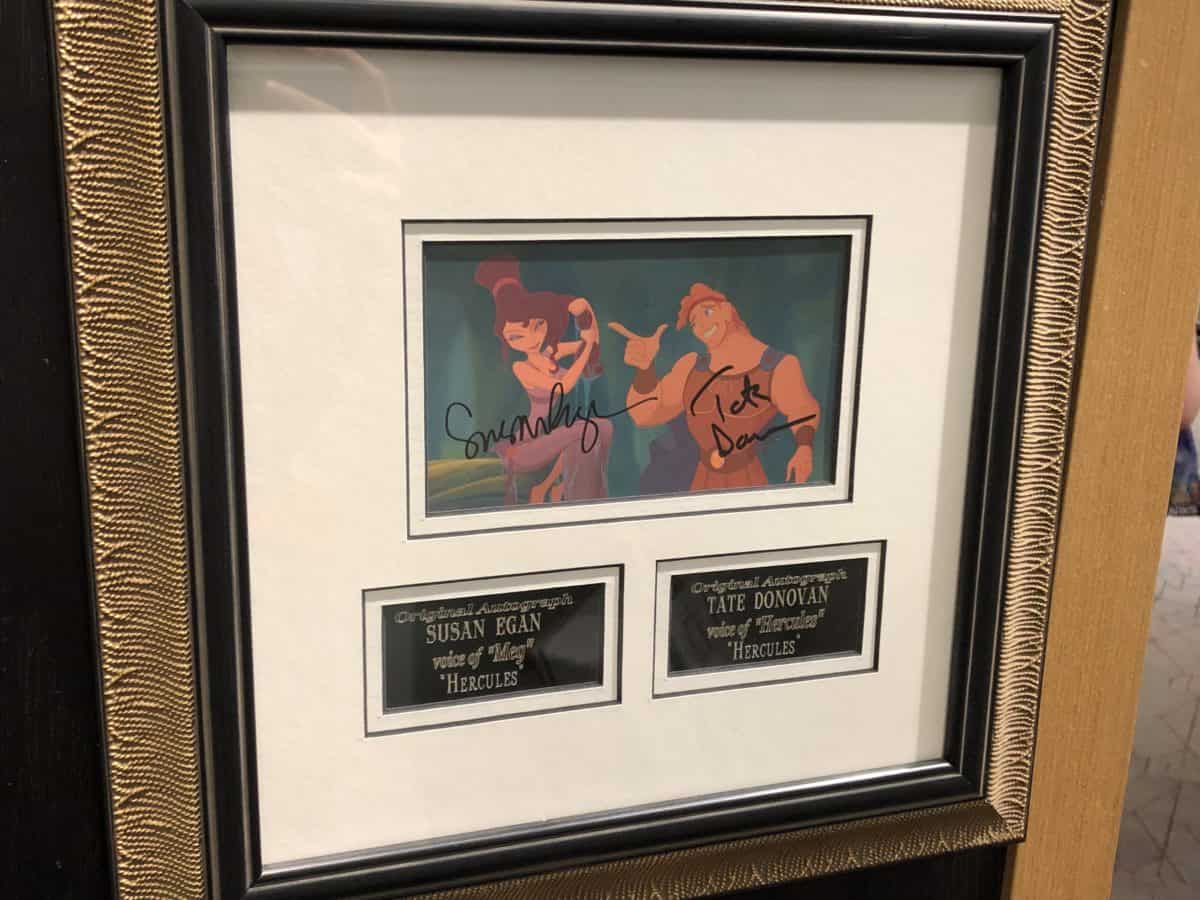 Hercules Meg signed photo