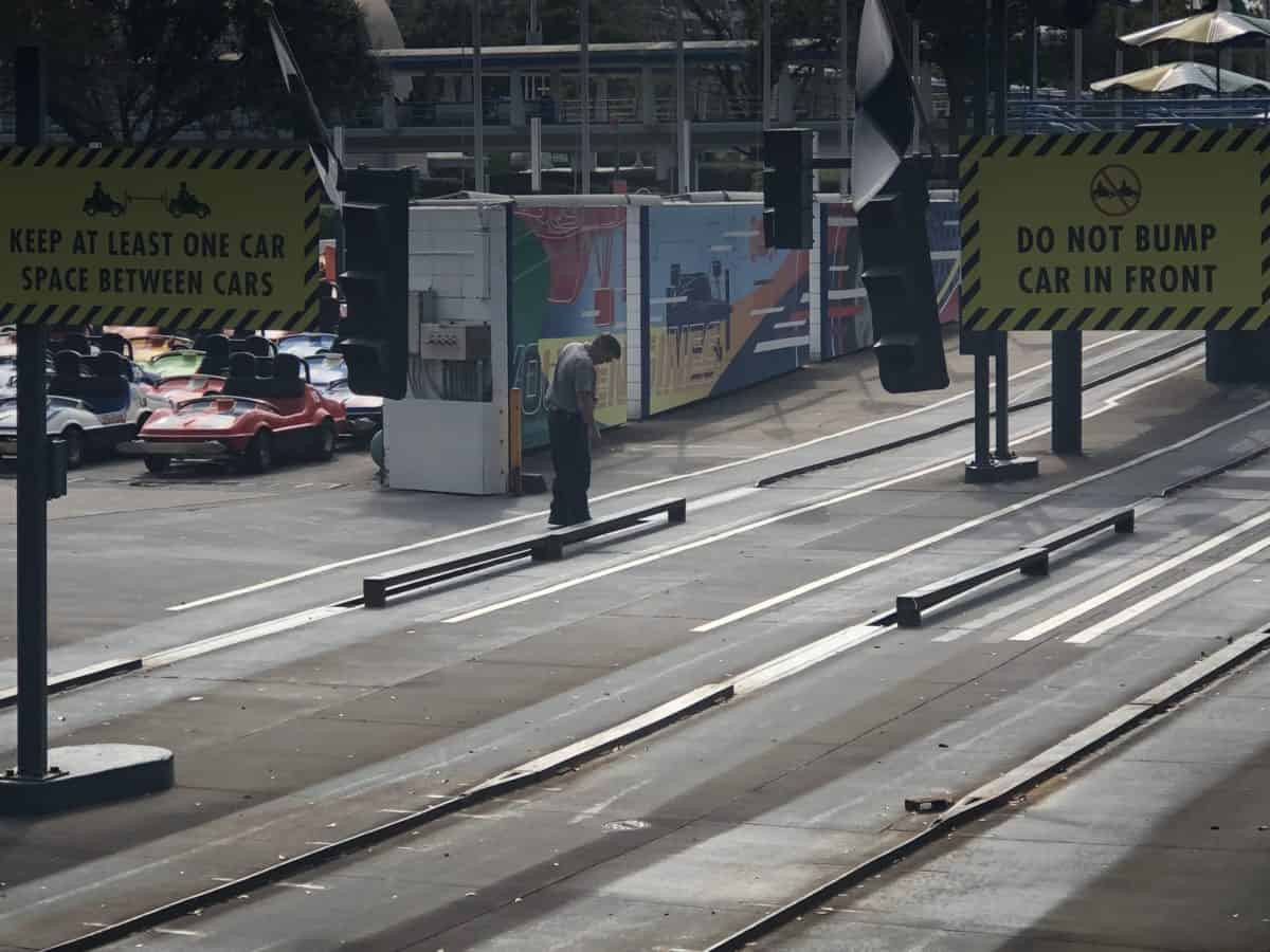 Tomorrowland speedway track