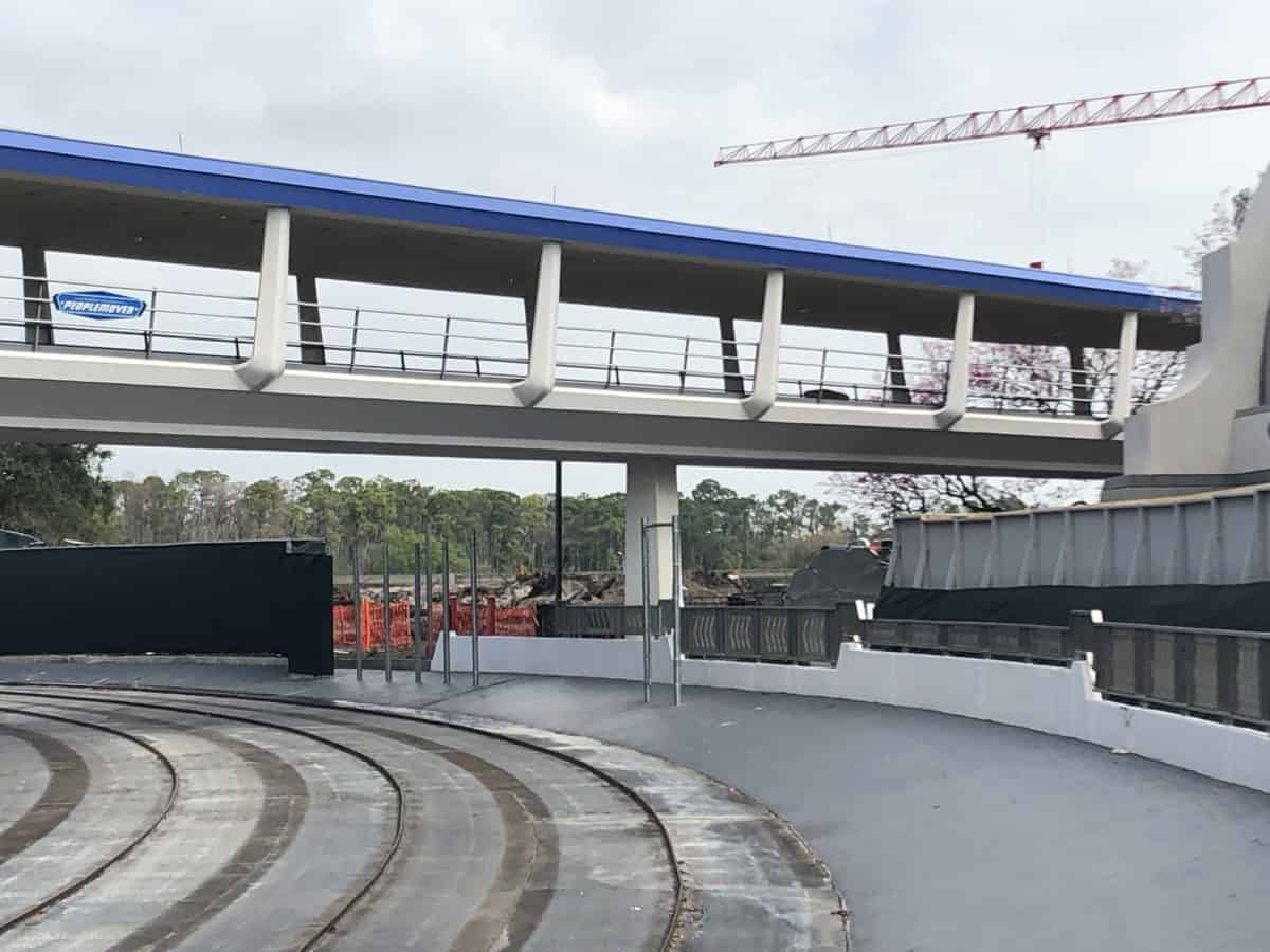Space Mountain Construction Wall