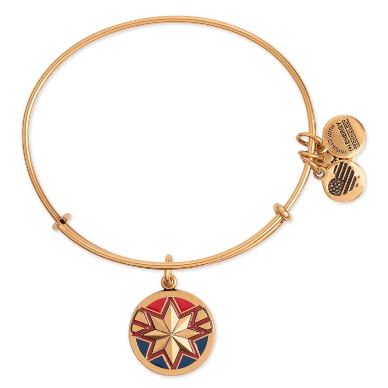 Captain Marvel Alex and Ani Bracelet on shopDisney