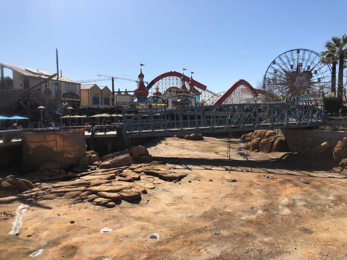 PHOTO REPORT Disney California Adventure Lunar Festival Construction Updates jessie's critter carousel
