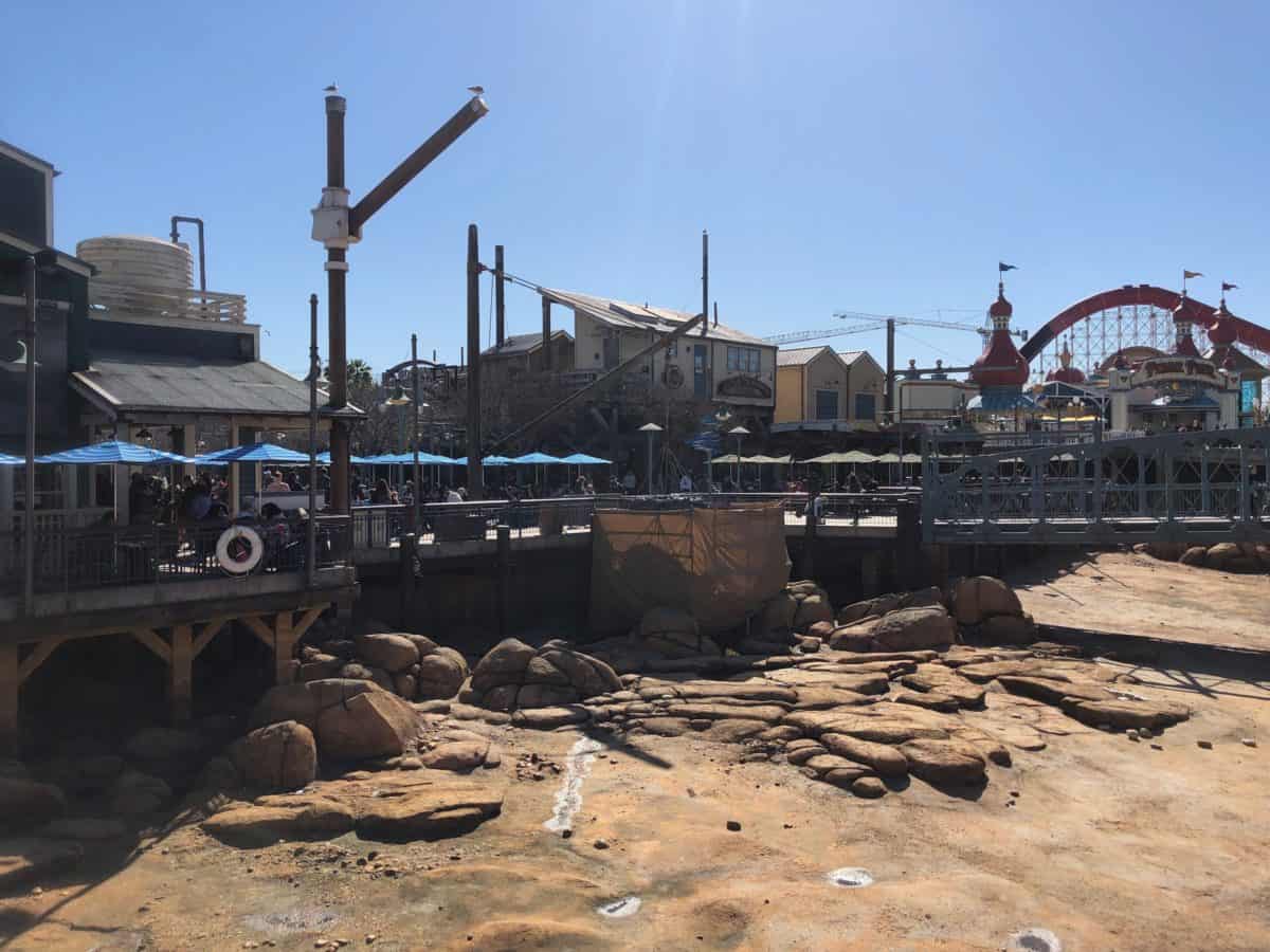 PHOTO REPORT Disney California Adventure Lunar Festival Construction Updates jessie's critter carousel