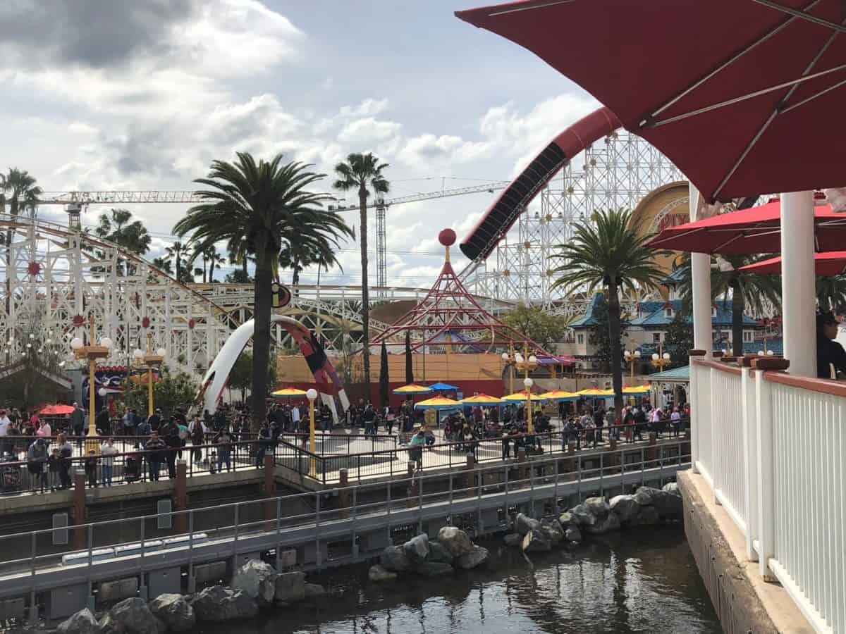 PHOTO REPORT Disney California Adventure Lunar Festival Construction Updates jessie's critter carousel