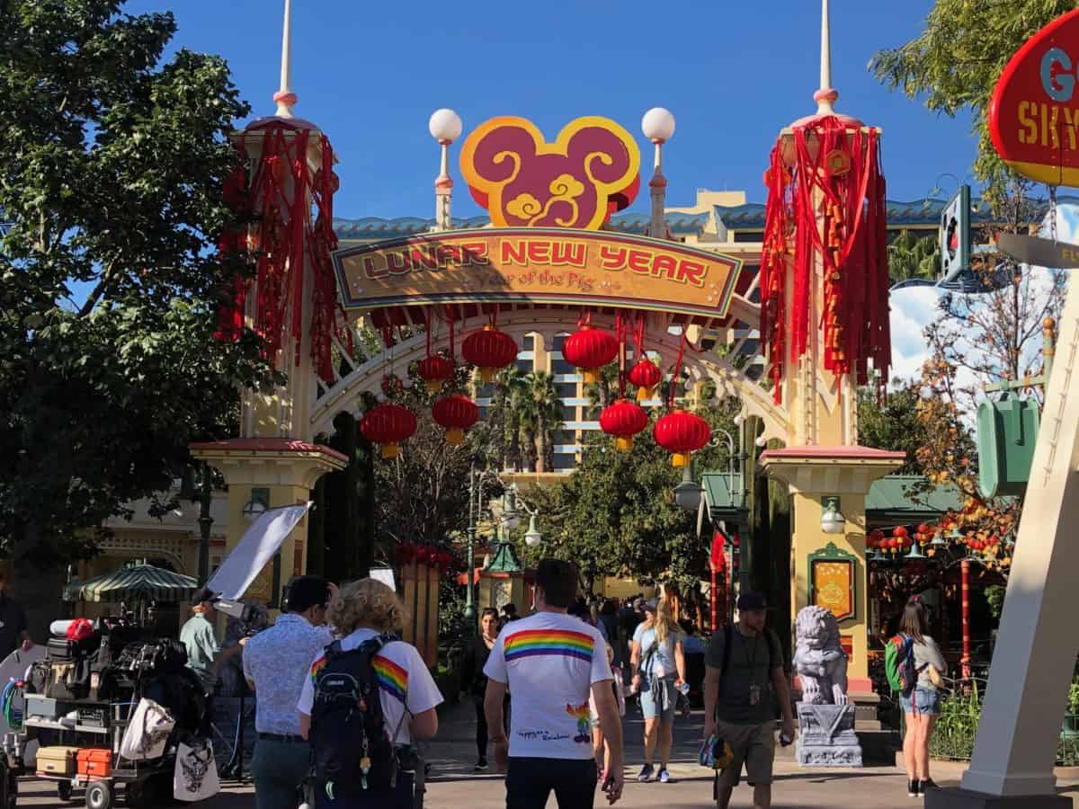 PHOTO REPORT Disney California Adventure Lunar Festival Construction Updates jessie's critter carousel