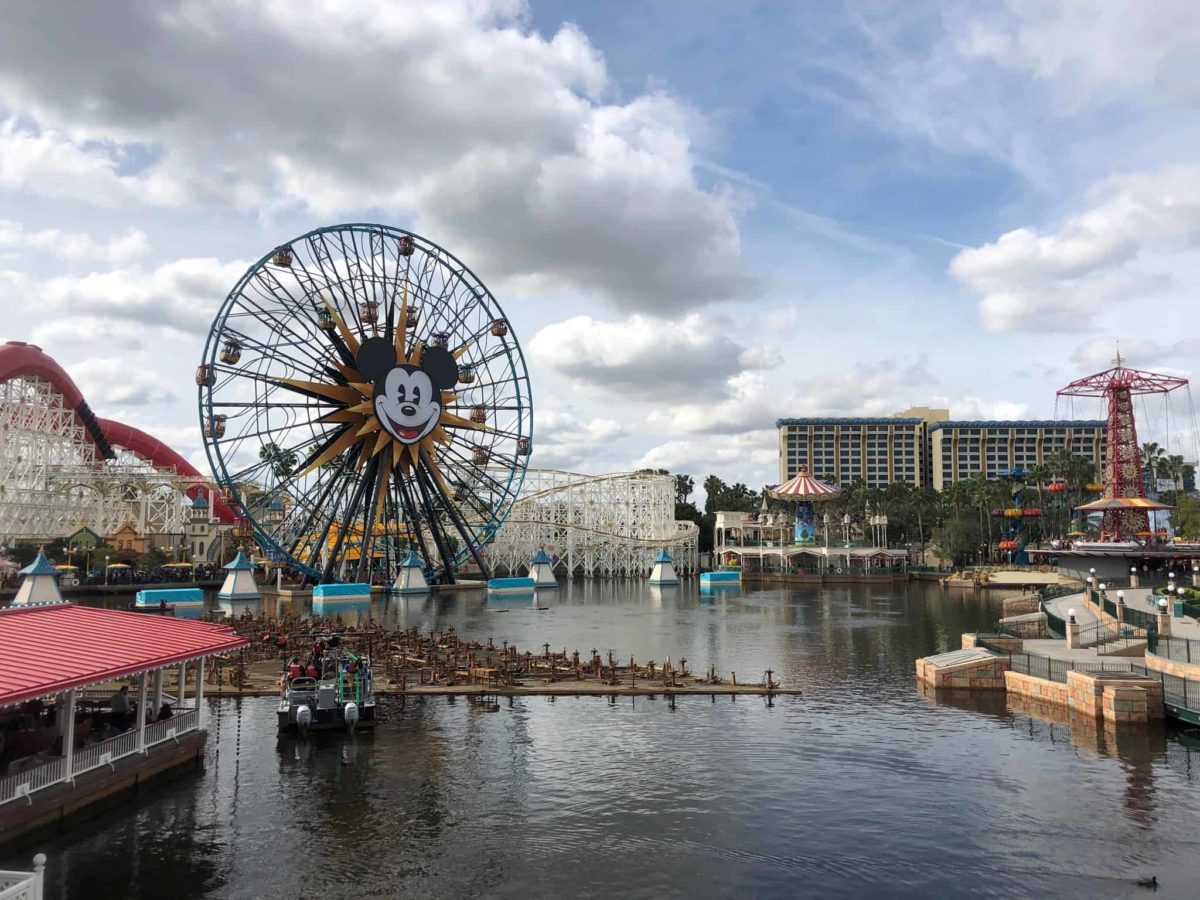 PHOTO REPORT Disney California Adventure Lunar Festival Construction Updates jessie's critter carousel
