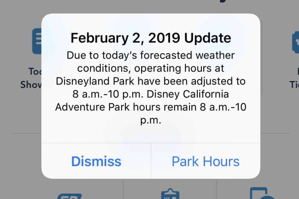 Rain Closure