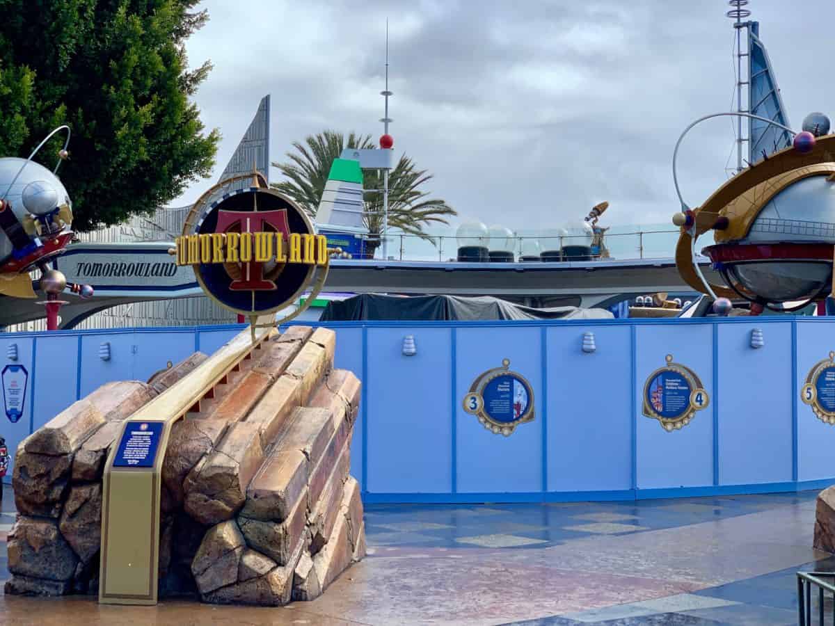 Disneyland Park Astro Orbitor refurbishment
