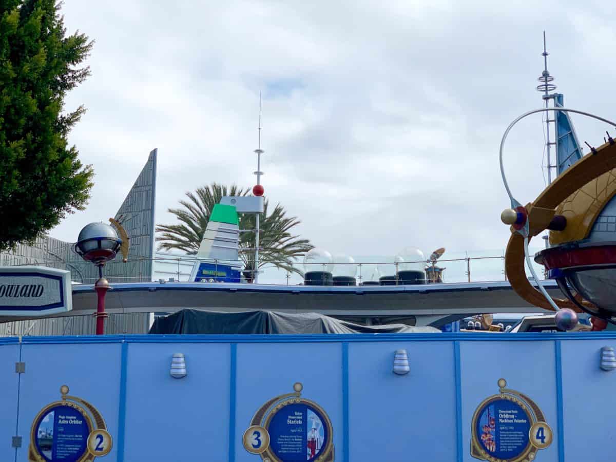 Disneyland Park Astro Orbitor refurbishment