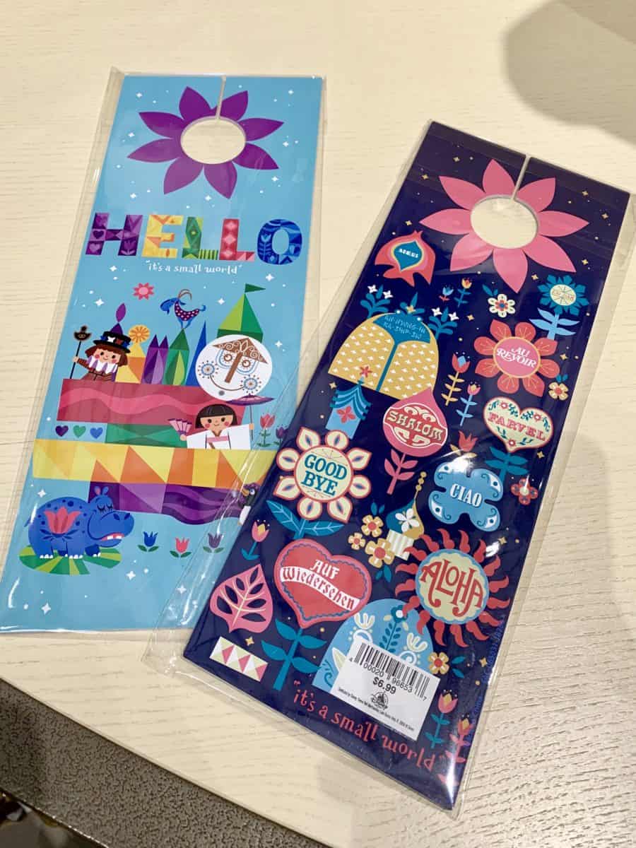 Disneyland New It's A Small World Merchandise 
