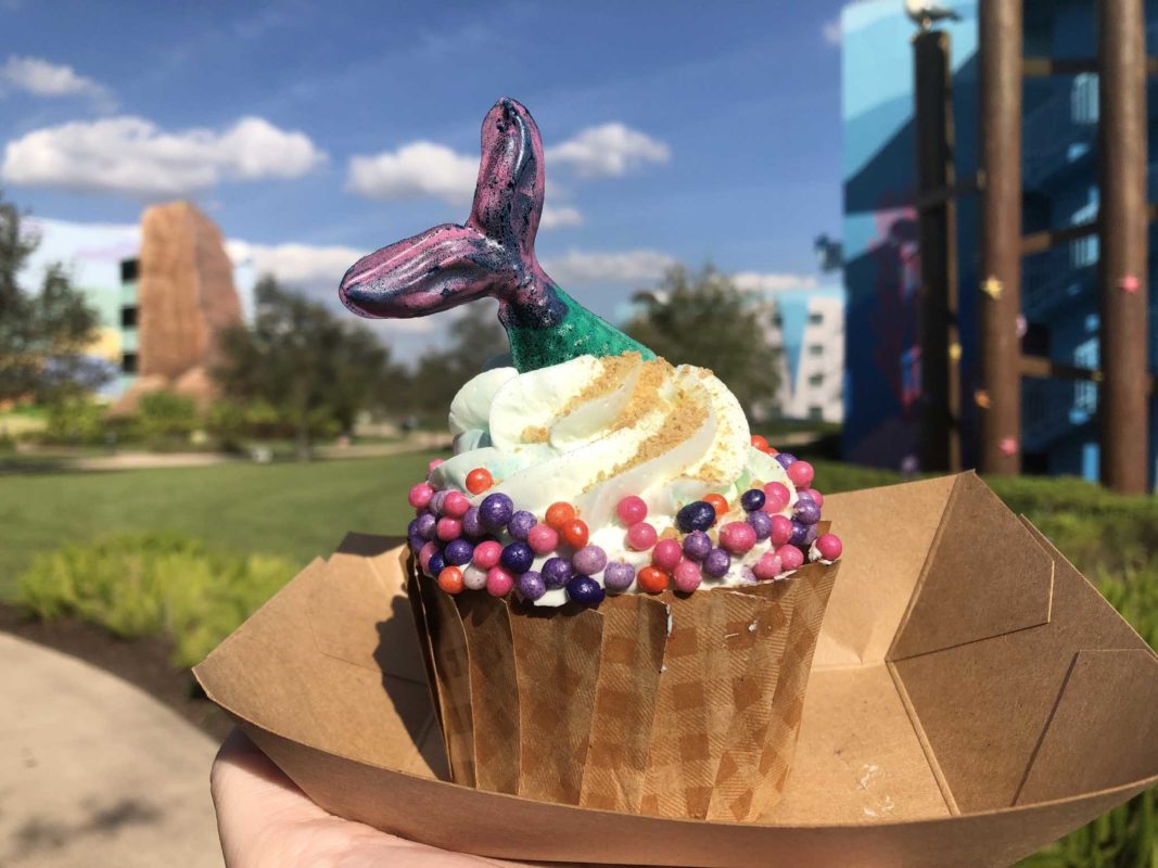 Mermaid cupcake